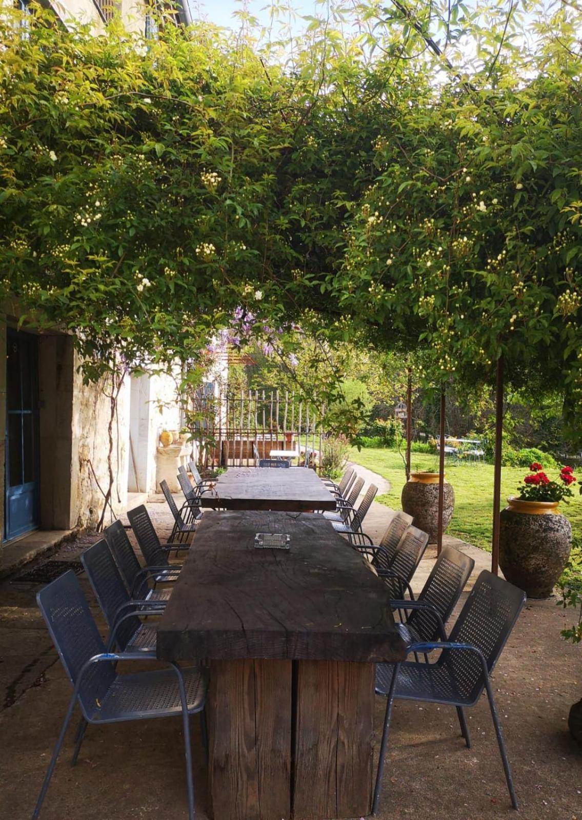 Nabat Le Haut, Chambre Et Table D'Hotes Courniou Exterior foto